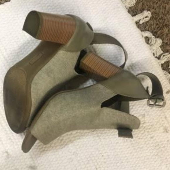 Peep Toe Anke Booties - Picture 1 of 5